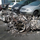 Illustration for article titled This Pile Of Burnt Metal Used To Be A Ferrari 458 Italia